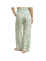 Dámské plážové kalhoty DIM TROPICAL PANTS - DIM - zelená Dámské plážové kalhoty DIM TROPICAL PANTS - DIM - zelená