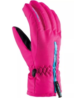 Dětské sportovní lyžařské rukavice Viking Asti růžové (120/23/7723/46)