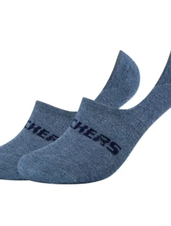 Ponožky Skechers 2PPK Mesh Ventilation Foots SK44008-5500 Blue 35-38