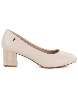 Sergio Leone béžové dámské lodičky na jehlovém podpatku PB404