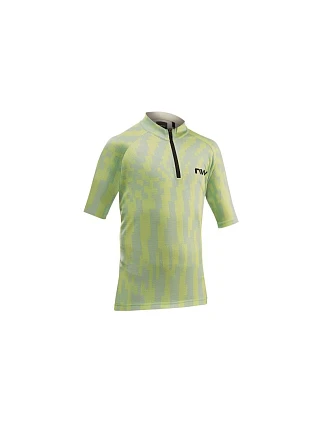 Cyklistické tričko NORTHWAVE Force Evo Junior Jersey, zelené Cyklistické tričko NORTHWAVE Force Evo Junior Jersey, zelené
