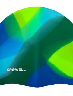 Crowell Multi Flame silikonová plavecká čepice barva 20