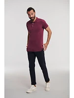 Russell Athletic 566M Pánské elastické piqué polo 10.566M azure blue Russell Athletic 566M Pánské elastické piqué polo 10.566M azure blue