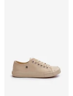 Klasické Dámské Tenisky Big Star NN274286 Bežové