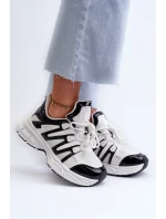 Dámské tenisky na masivní podrážce bílé Ellerai