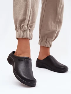 Pěnové pantofle dámské černé Parissa