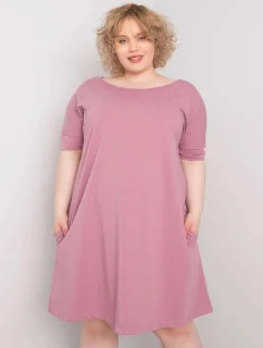 Dámské šaty SK 6639.02X starorůžové - FPrice