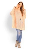 Dlouhý svetr model 114559 PeeKaBoo Dlouhý svetr model 114559 PeeKaBoo