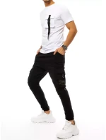 FashionStreet pánská černobílá tepláková souprava AX0368