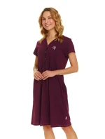 Dámská těhotenská košile 5336 wine - Doctornap Dámská těhotenská košile 5336 wine - Doctornap