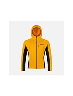 Pánská mikina ROSSIGNOL BLACKSIDE MIX FZH FLEECE, žlutá