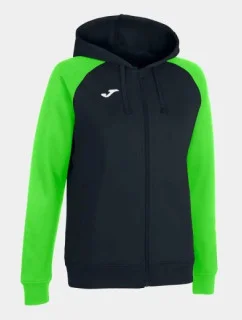 Dámská mikina s kapucí W 901336.117 černo-zelená - Joma