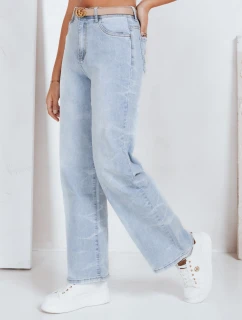 Dámské široké modré džíny FashionStreet UY2820