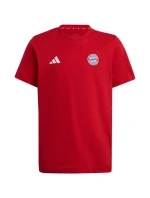 Dětské tričko adidas FC Bayern Mnichov červené IT4138