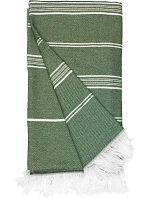 The One Towelling Recycled Hamam Towel Hamam ručník "Recycled" 48.1059 olive green