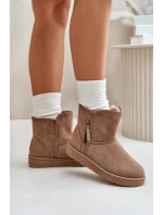 Dámské Sněhule Big Star OO274A165 Béžové Dámské Sněhule Big Star OO274A165 Béžové