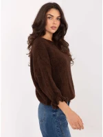 Jumper MI SW 2912.10X tmavě hnědý