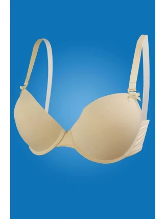 Dámská SUPER Push-up podprsenka 01-63 tělová - HANNA STYLE