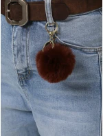 Dámské džíny balonového střihu s páskem FashionStreet UY2881 Dámské džíny balonového střihu s páskem FashionStreet UY2881