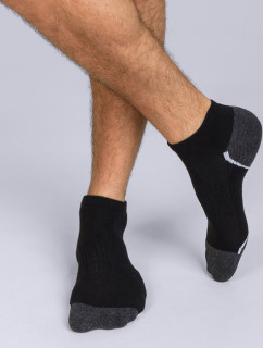 Pánské sportovní ponožky 3 páry DIM SPORT IN-SHOE 3x - DIM SPORT - černá