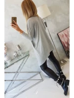 Oversize halenka šedá Oversize halenka šedá