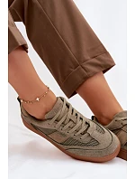 Dámské tenisky Big Star TT274761 Khaki