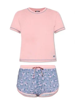 Dámské pyžamo A05135-0EGAY-E5910 - růžová - Diesel