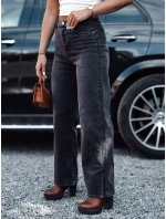 JEANDII dámské džínové pytlovité kalhoty s odřením černé FashionStreet UY2209 JEANDII dámské džínové pytlovité kalhoty s odřením černé FashionStreet UY2209