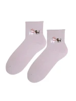 Vzorované netlačící ponožky Steven art.099 35-40