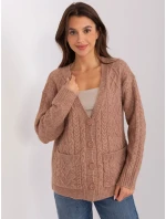 Jumper AT SW 2358.31 světle hnědá Jumper AT SW 2358.31 světle hnědá