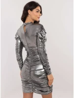 Šaty DHJ SK 15353.58P tmavě šedé