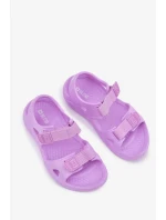 Dětské pěnové sandály Big Star - fialové Dětské pěnové sandály Big Star - fialové