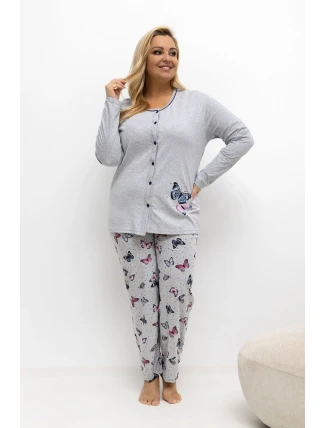 Pohodlná pyžama pro plnoštíhlé model 221199 Forever Pink