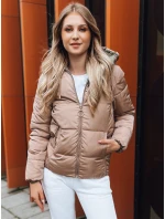 Dámská oboustranná péřová bunda VICTORIA SNUG zlatá FashionStreet TY3697