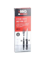 PŘÍBOR NŮŽ A STEAKOVÁ VIDLIČKA 8 KUSŮ