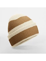 Beechfield B 391R Pletená čepice "Color Block" 53.391R vanilla/biscuit Beechfield B 391R Pletená čepice "Color Block" 53.391R vanilla/biscuit