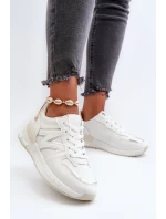 Dámské bílé tenisky z ekokože Kaimans