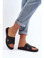 Klasické dámské černé žabky Juniria