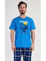 Pánské pyžamo kapri Wild life