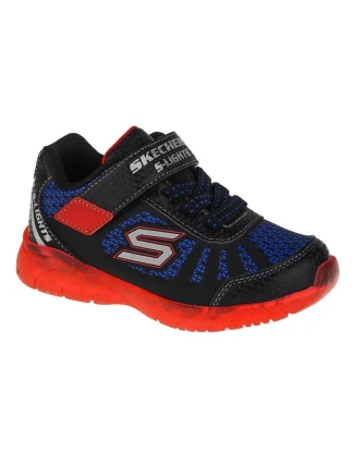 Skechers Illumi-Brights Tuff Track 401520N-BKRB Black 21