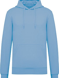 Kariban K 4027 Pánská eco-friendly mikina s kapucí 20.4027 sky blue