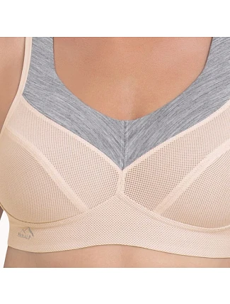 PanAlp wool sportovní podprsenka 5555 smart rose/melange - Active PanAlp wool sportovní podprsenka 5555 smart rose/melange - Active