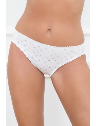 Italian Fashion Gina midi barva: bílá