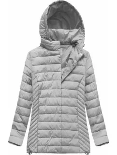 Dámská prošívaná bunda s kapucí W260BIG