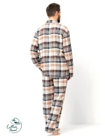 Pánské pyžamo Key MNS 443 B25 délka/r 3XL-4XL na zip