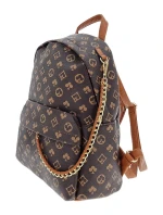 Módní dámský batoh hnědý 8V4SH - SARA MODA