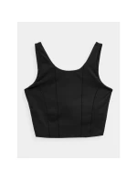 Dámské tréninkové tričko s crop topem 4F