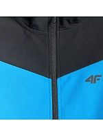Chlapecká softshellová bunda 4F M477 modrá 4FJWSS26TSOFM477 33S