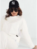 Dámská mikina BASOL ecru FashionStreet BY1253 Dámská mikina BASOL ecru FashionStreet BY1253