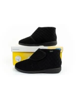 Scholl Lili Ankle zateplené pantofle na suchý zip W F301741004 dámské